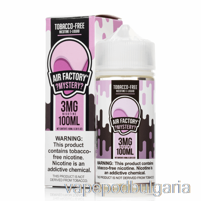 Vape Течности Mystery - Air Factory Synthetic - 100ml 0mg